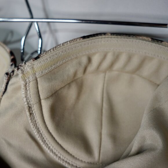 NEW Superdown Ollie Bustier Top Leopard Print - Size S - Picture 10 of 11